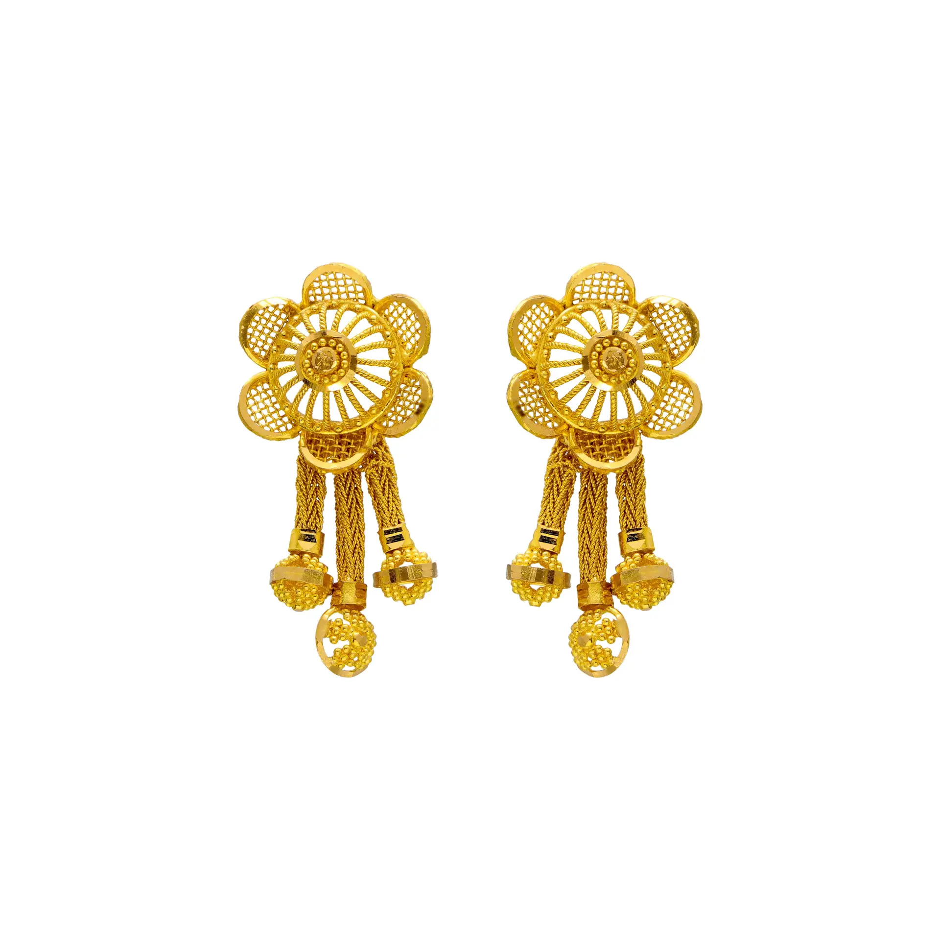 Sun Flower Design Stud